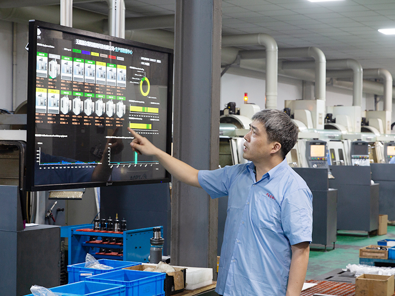 Workshop digital management display